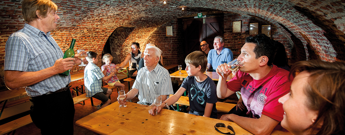 Bezoekerscentrum van de Hagelandse wijn