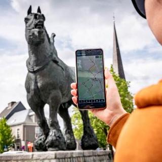 Standbeeld Brabants trekpaard