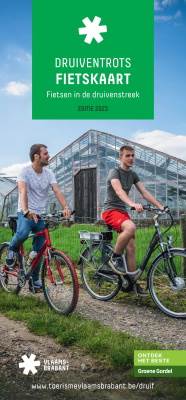 Cover van de Druiventrots fietskaart