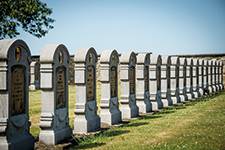Militaire begraafplaats Sint-Margriete-Houtem (©Lander Loeckx)
