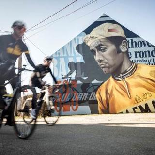 Muurschildering Eddy Merckx